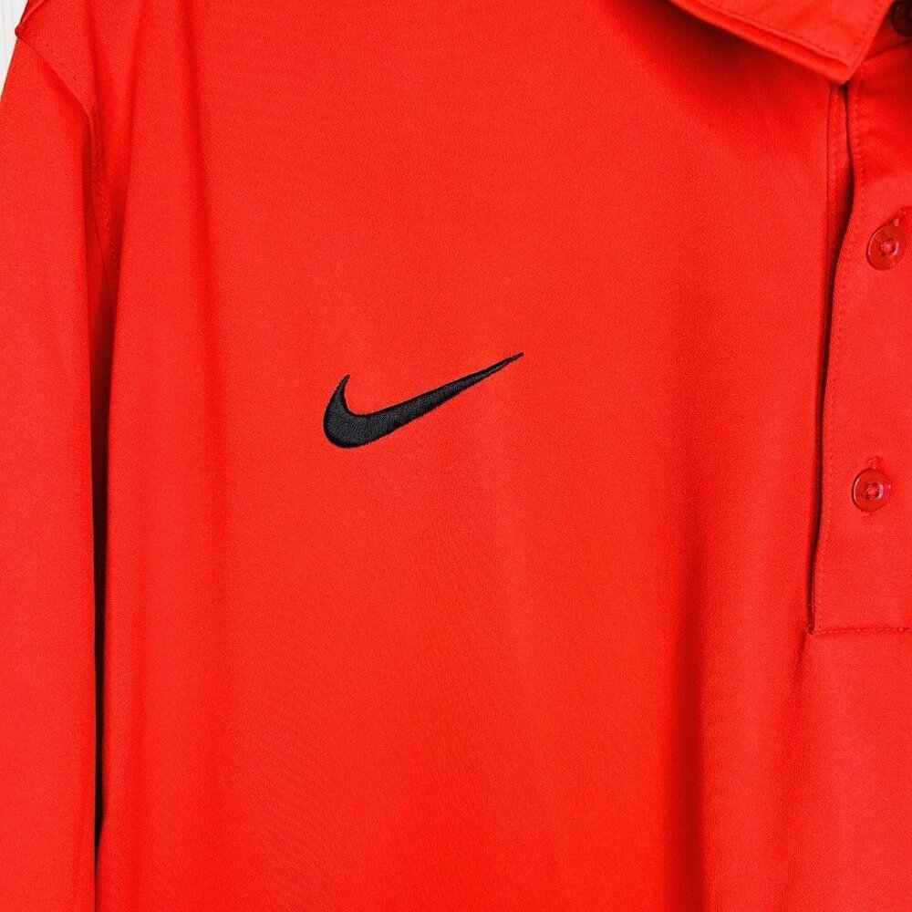 Nike Dri Fit Georgia Bulldogs Polo Shirt Mens Size XXL Red Embroidered - Picture 5 of 9